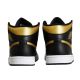 7. Buty do koszykówki Air Jordan 1 Mid (GS) Black/Metallic Gold - DQ8426-071
