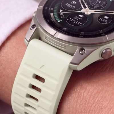 6. Pasek Tech-Protect Silicone na Garmin Fenix 5 / 6 / 6 Pro / 7 / 8 / 8 Pro / E / 9 / 9 Pro (47 mm) - szary