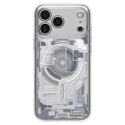 3. Etui Spigen Ultra Hybrid MagSafe Zero One na iPhone 18 Pro / 17 Pro - białe