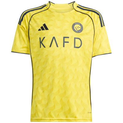 2. Koszulka dla dzieci adidas Al Nassr FC 2025/2026 Home Jersey żółta JN7981