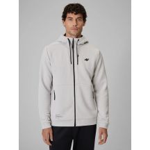 Bluza treningowa regular ze strukturalnej dzianiny męska 4F 4FWAW26TFSWM0891-11S