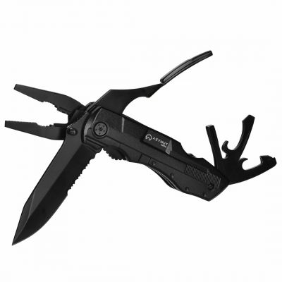 7. Multitool AZYMUT Gron - 11 narzędzi + 9 bitów + kabura (H-P224052)