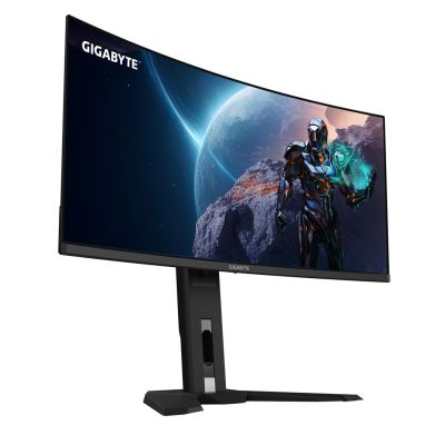 4. GIGABYTE MO34WQC monitor komputerowy 86,4 cm (34") 3440 x 1440 px Wide Quad HD OLED Czarny
