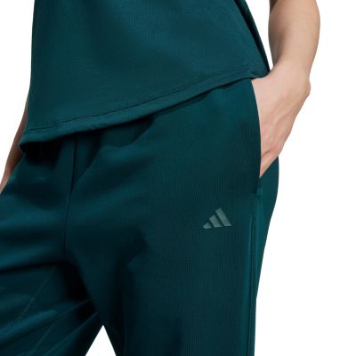 10. Spodnie damskie adidas Yoga Essentials zielone JY2812