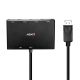 3. Lindy 38431 huby i koncentratory DisplayPort Czarny