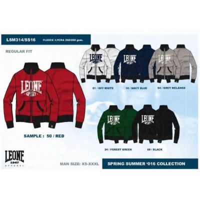 6. Bluza męska LEONE LSM314/S16 granatowa "M"