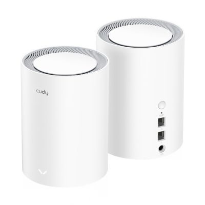 8. Access Point CUDY M1800 (2-Pack) AX1800 Dual Band Wi-Fi 2x Gigabit Mesh