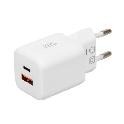 3. IBOX ŁADOWARKA UNIWERSALNA C-42 GAN PD33W USB A+C WHITE