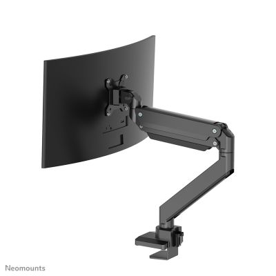 15. Uchwyt biurkowy do monitora Neomounts NM-D775BLACKPLUS 10-49" - sprężyna gazowa - Topfix - ogranicznik 180°