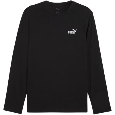 2. Koszulka męska Puma ESS No. 1 Logo Longsleeve Tee czarna 682546 01