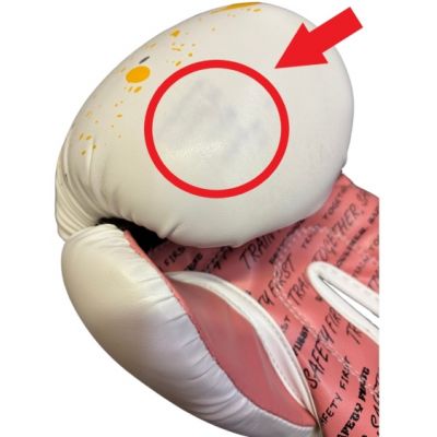 5. Rękawice bokserskie MJE - RPU-ART-PINK