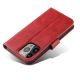 5. Etui portfel z klapką podstawką do iPhone 15 Pro Max Magnet Case - czerwone
