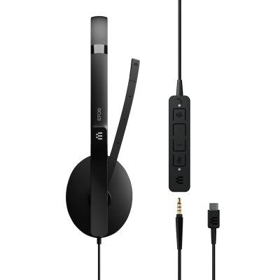 12. Słuchawki nauszne przewodowe Epos Adapt 165T USB-C II