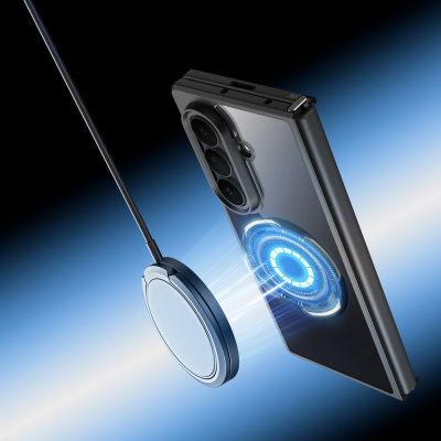 8. Etui Dux Ducis Aimo Mag na Samsung Galaxy Z Fold 8 kompatybilne z MagSafe - czarne