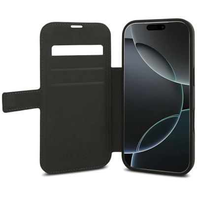 6. Etui Guess Book 4G Metal Logo na iPhone 18 Pro / 17 Pro - brązowe
