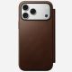 8. Nomad Modern Leather Folio pokrowiec na telefon komórkowy 17,5 cm (6.9") Brązowy