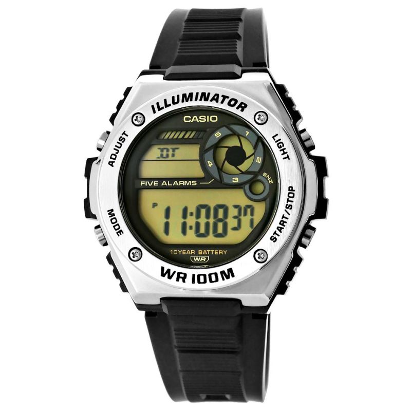 2. Zegarek CASIO MWD-100H-9AVEF 10 BAR Do pływania Unisex + BOX