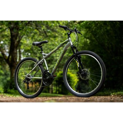 10. Rowerek dziecięcy Huffy EXTENT 26" silver 66340W
