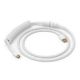 7. Glorious Gaming GLO-KB-ACC-CBL-COIL-GWHT kabel klawiatury/myszy Biały 1,4 m