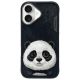 Etui Nimmy Big Eyed Pet 2.0 Panda na iPhone 16 - czarne