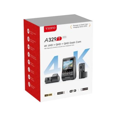 3. Wideorejestrator VIOFO A329T 3CH GPS