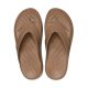 5. Klapki damskie Crocs Getaway Platform Flip brązowe 209410 2JJ