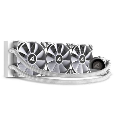10. Sharkoon S90 Procesor Chłodnica cieczy all-in-one 12 cm Biały 1 szt.