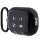 3. Etui BMW Multiple Colored Lines na AirPods Pro 2 gen - czarne