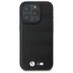 3. Etui BMW M Perforated And Stitched Line MagSafe na iPhone 16 Pro Max - czarne