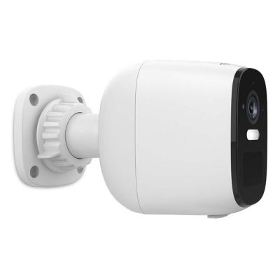 3. Kamera zewnętrzna Nedis Smartlife Wifi, IP66, czujnik ruchu, night vision, biały