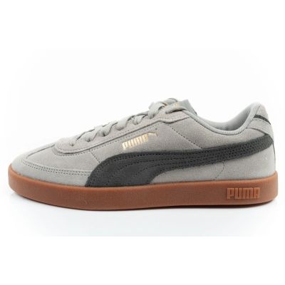 2. Buty sportowe męskie Puma Club II Era sneakersy skórzane szare