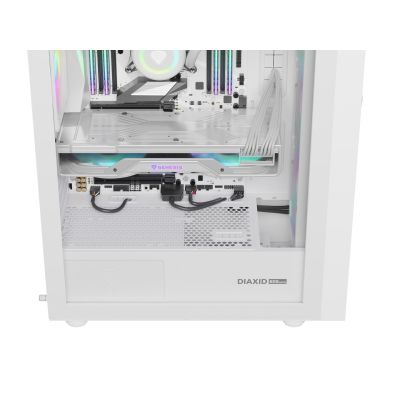 24. OBUDOWA GENESIS DIAXID 605 ARGB MIDI TOWER Z OKNEM USB-C BIAŁA