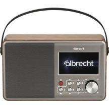 Albrecht DR 862 Przenośny Cyfrowy Szary, Drewno