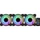 2. Wentylator + Hub AEROCOOL PGS MIRAGE 12 ARGB PRO (3x120)