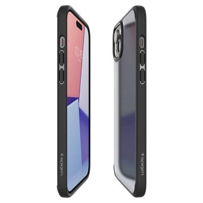 13. Etui Spigen Ultra Hybrid na iPhone 15 Plus - czarne