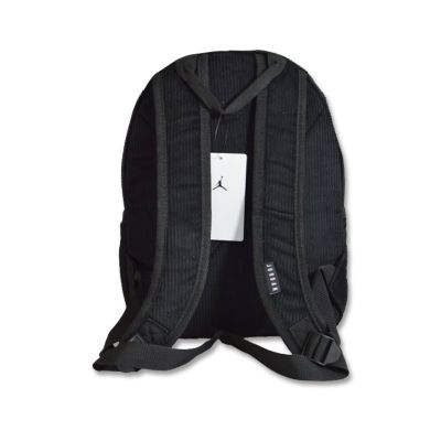 5. Plecak sportowy do szkoły Air Jordan Corduroy Girls Mini Backpack Black - 2A0860-023