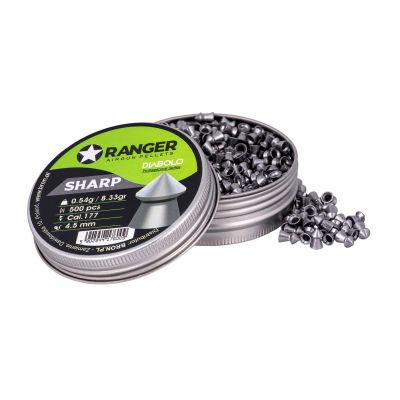Śrut 4,5 mm RANGER Diabolo Professional Sharp szpic 500 szt. 0,54 g