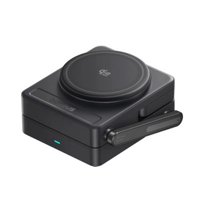 3. Ładowarka bezprzewodowa Baseus PicoGo AF21 3w1 Qi2.2 35W z kablem USB-C 1m - czarna