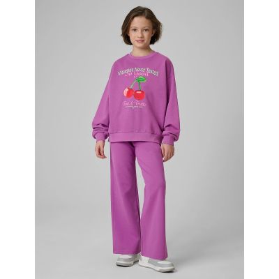 4. Spodnie cas 4F JUNIOR 4FJRSS26TTROF1918-51S