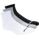 3. Skechers 3PPK Qtr Crew Socks S114235-BKWG Białe 43-46