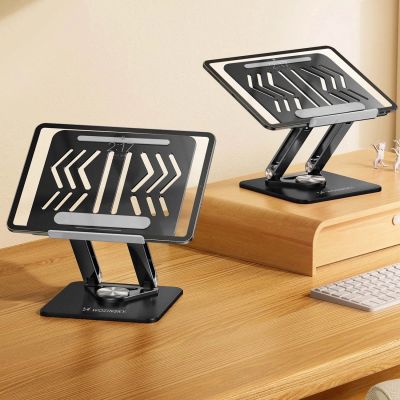 13. Podstawka pod laptopa, tablet Wozinsky WRS-CPY84SB 360 aluminiowa + Gratis! podstawka do smartfona - czarna
