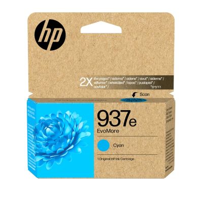 8. HP 937E EVOMORE CYAN/EN/DE/PL/CZ INK CARTRIDGE