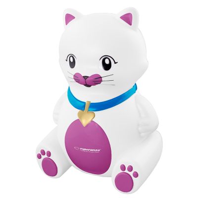 6. Inhalator kompresorowy Esperanza KITTY ECN003 (kolor biały)