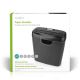 12. Niszczarka do papieru Nedis 10l DIN P-2 190W Czarna