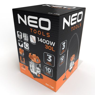 18. NEO TOOLS ODKURZACZ 1400W 30L