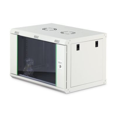 NWS Wandschrank 19" 7HE Digitus 416,15x600x450 mm, Farbe Grau (RAL 7035)