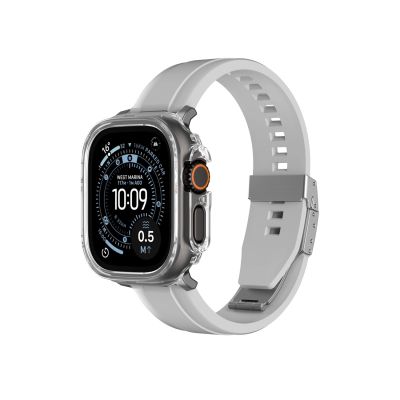 3. Etui ochronne AMAZINGTHING Minimal na Apple Watch UItra 3 49 mm - przezroczyste