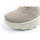 6. Skechers buty sportowe sneakersy damskie Bobs B Flex modne beżowe
