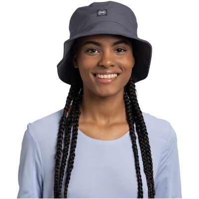 3. Kapelusz BUFF ADVENTURE BUCKET HAT SOLID ASH S/M