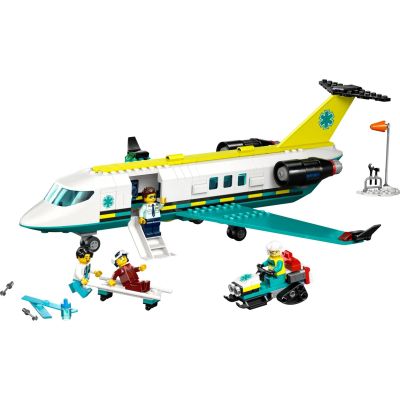 13. LEGO City 60465 Samolot pogotowia ratunkowego